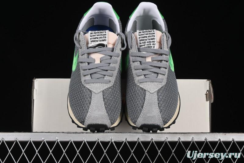 Nike Stussy Roshe Run LD-1000 Comfortable Versatile Non-Slip Durable Waffle Low-Top Casual Running Shoes - FQ5369-002