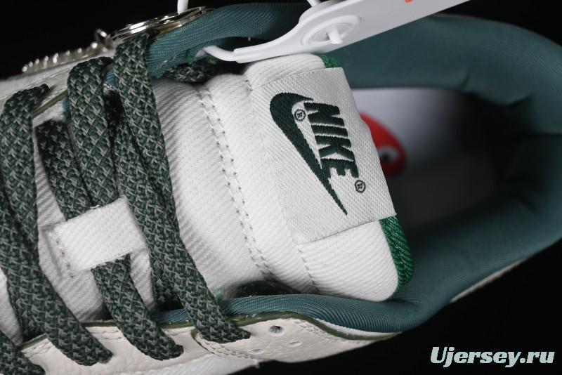 Nike SB Dunk Low Comme des Garçons Collaboration - Woven Beige White Swoosh Anniversary Custom Low-Top Casual Skate Shoes - KK1888-010