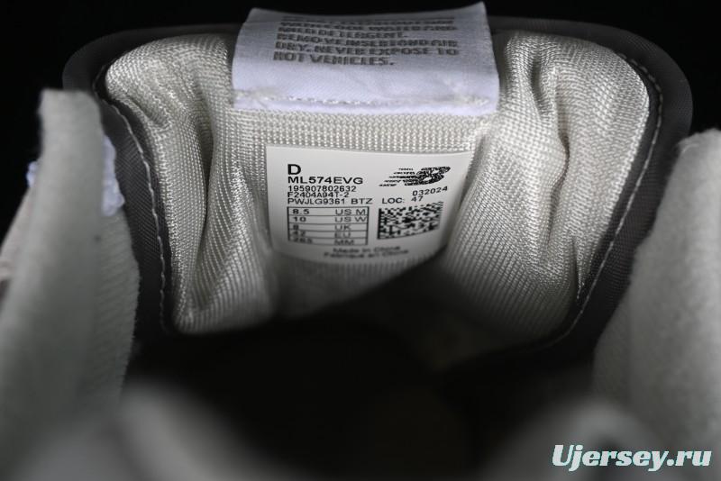 New Balance 574 Series Retro Casual Running Shoes - ML574EVG