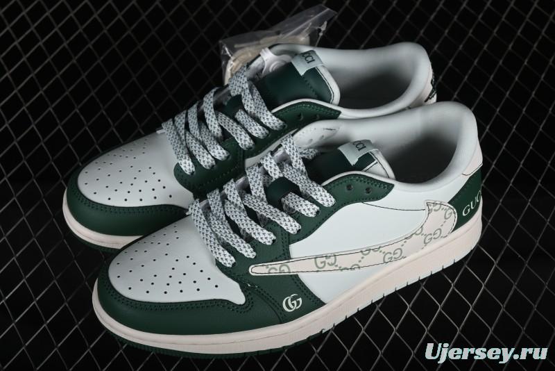 Nike Travis Scott x Fragment Design x Air Jordan 1 Low OG SP AJ1 Sneakers - JJ5288-008