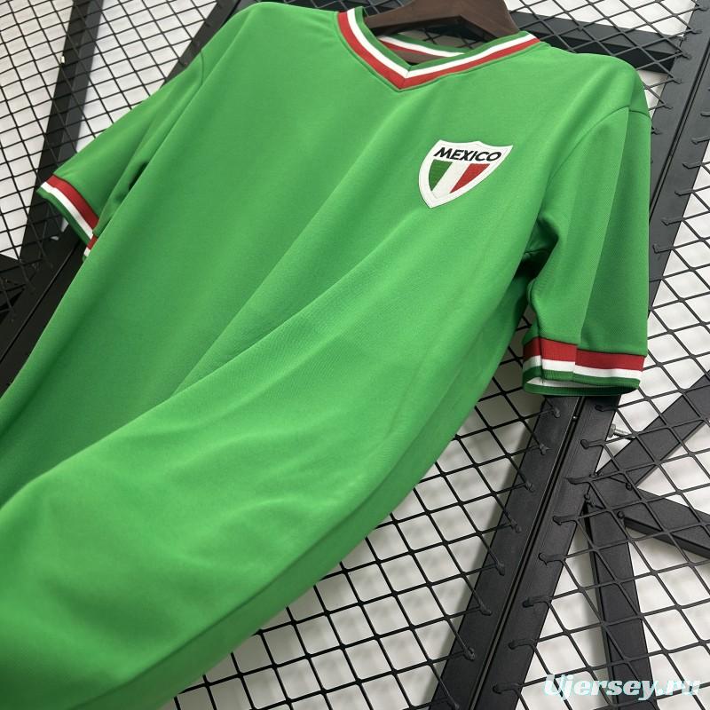 1970 Retro Mexico Home Jersey