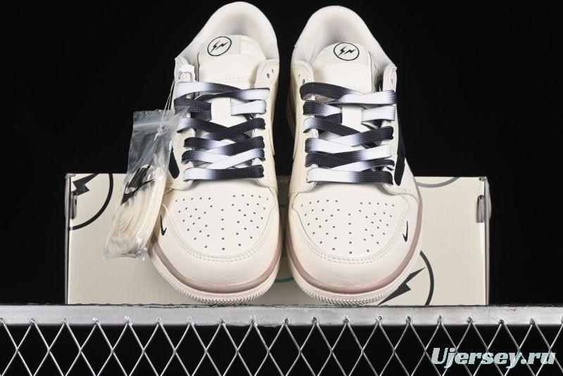 Nike Travis Scott x Fragment Design x Air Jordan 1 Low OG SP AJ1 Sneakers - CF3688-018