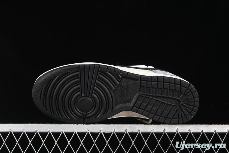 Nike SB Dunk Low Stussy Anniversary Edition Customized Low-Top Casual Sneakers - SJ2068-305