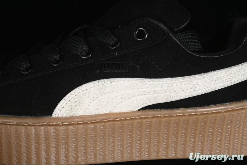 Fenty x Puma Creeper Phatty Low-Top Casual Sneakers with Comfortable and Breathable Design - 399332-01