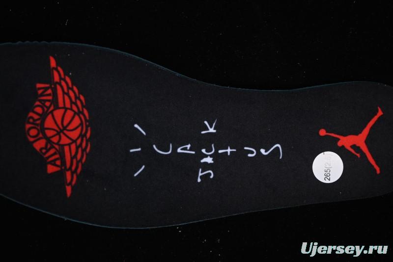 Nike Travis Scott x Air Jordan 1 Low OG AJ1 Reverse Swoosh Sneakers - DM7866-061