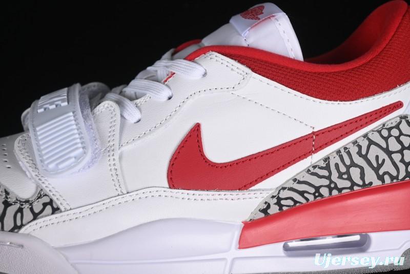 Nike Air Jordan Legacy AJ312 Low Sneakers with Triple Strap Design - FQ7827-106