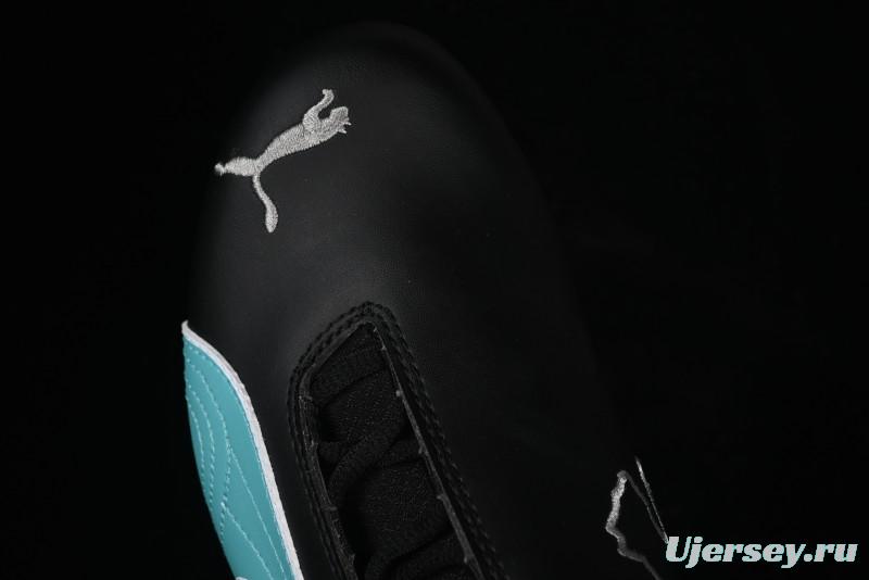 Puma Sparco Future Round Toe Lace-Up Leather Fabric Low-Top Lifestyle Casual Shoes - 308155-01