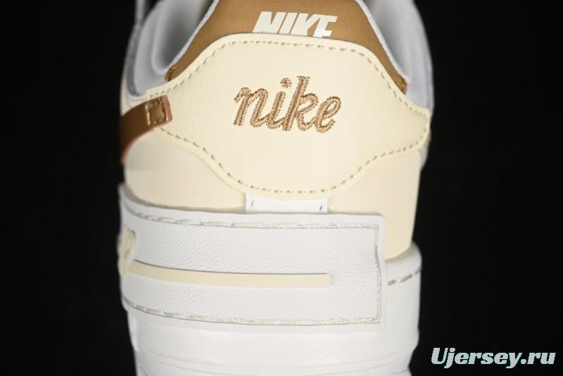 Nike Air Force 1 Shadow Lightweight Lifting Low-Top Casual Sneakers - DZ1847-108