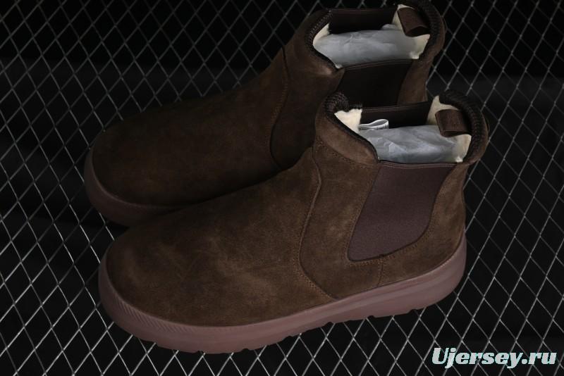 UGG Burleigh Chelsea Winter Boots for Men with Lightweight Anti-Slip Sole and Genuine Wool Leather - 1152050