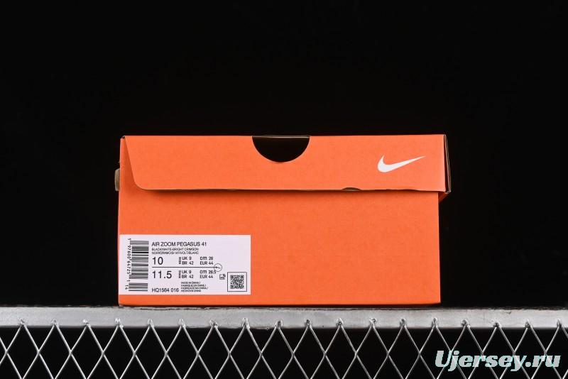Nike Air Zoom Pegasus 41 Breathable Lightweight Running Shoes with Cushioned Support - HQ1564-016