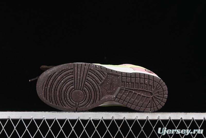 Nike Dunk Low 85 Double Swoosh Series Year of the Snake SB Low-Top Casual Skate Shoes - HV1799-161