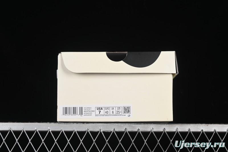 Nike Travis Scott x Fragment Design x Air Jordan 1 Low OG SP AJ1 Culture Casual Sneakers - AG3702-802