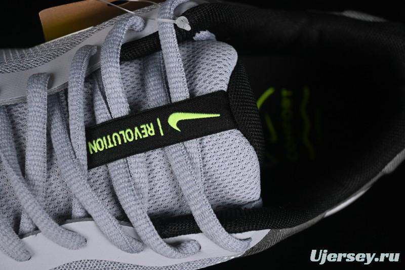 Nike Revolution 7 Wide Running Shoes with Breathable Mesh Upper and Durable Rubber Outsole - FB2207-002