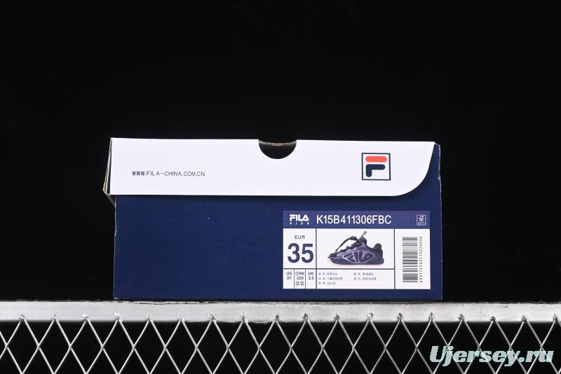 Fila Kids Non-Slip Wear-Resistant Thick Sole Casual Running Shoes - K15B411306FBC