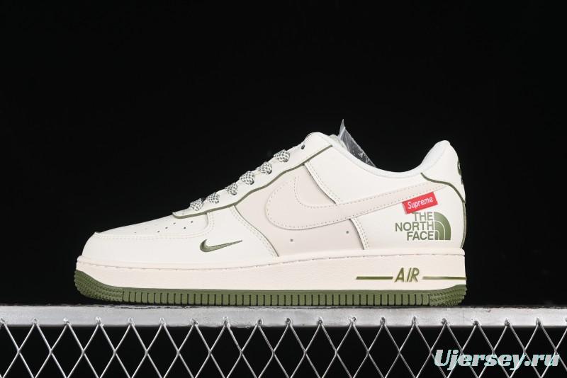 Nike Air Force 1 '07 Low Supreme The North Face Collaboration - Off White Mint Green - XZ1996-527