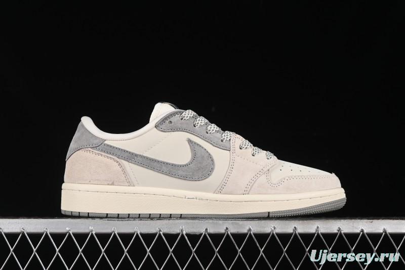 Nike Travis Scott x Fragment Design x Air Jordan 1 Low OG SP Sneakers - JH6088-612