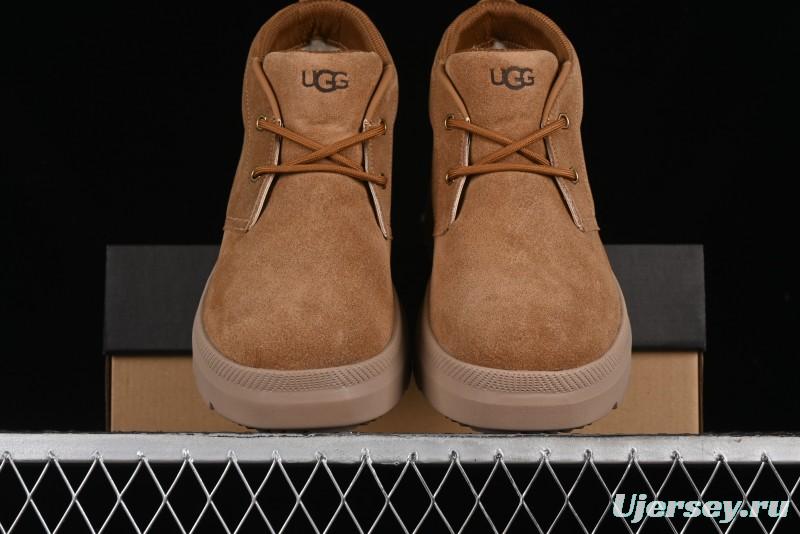 UGG Burleigh Chukka Comfortable Flat Lace-Up Round Toe Fashion Casual Boots - 1151773