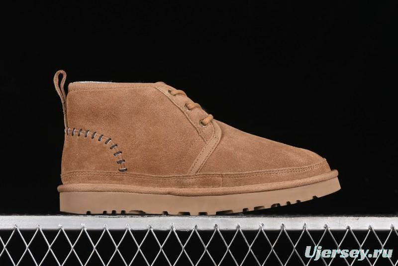 UGG Neumel Moc Ankle Boots in Chestnut Suede with Premium Comfort - 1153631