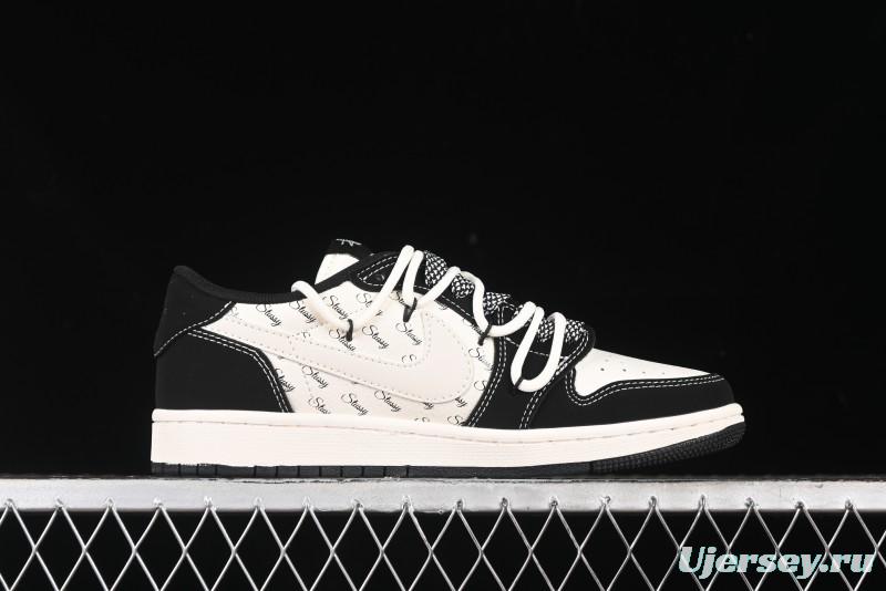 Nike Travis Scott x Fragment Design x Air Jordan 1 Low OG SP AJ1 Sneakers - SJ0086-131