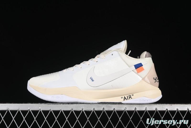 Nike Off-White x Zoom Kobe 5 Professional Basketball Shoes - DB4796-101
