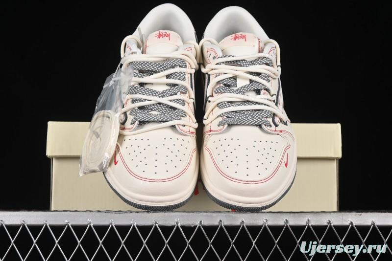 Nike Travis Scott x Fragment Design x Air Jordan 1 Low OG SP AJ1 Sneakers - SJ0086-136