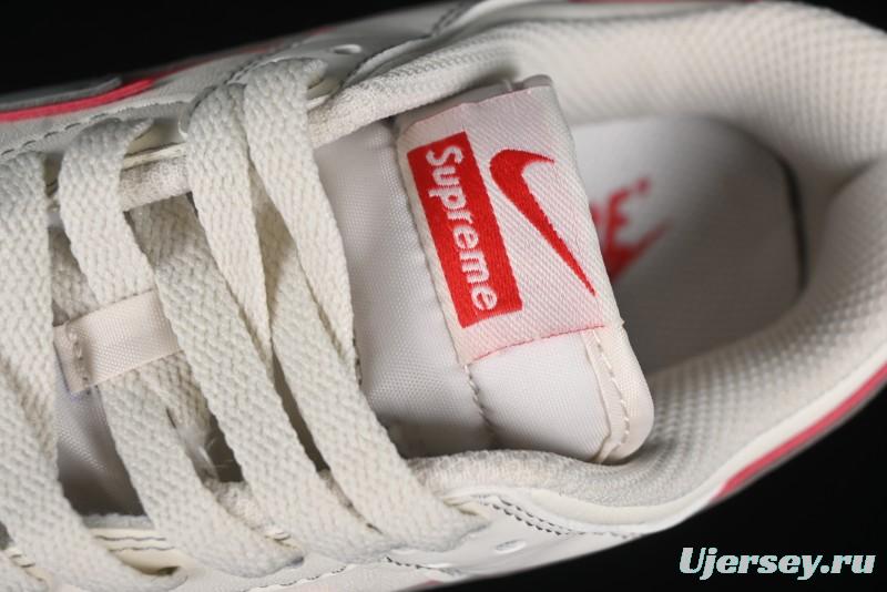 Nike SB Dunk Low SUP Collaboration - Signature Grey Check Anniversary High-End Custom Low-Top Casual Skate Shoes DJ2024-030