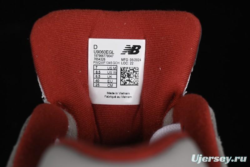 Joe Freshgoods x New Balance 9060 Retro Running Sneakers with ABZORB Cushioning - U9060EGL