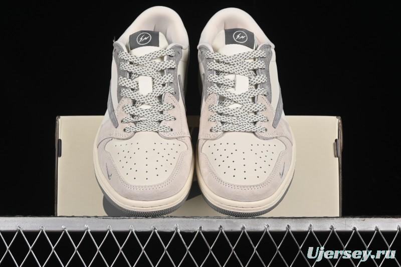 Nike Travis Scott x Fragment Design x Air Jordan 1 Low OG SP Sneakers - JH6088-612