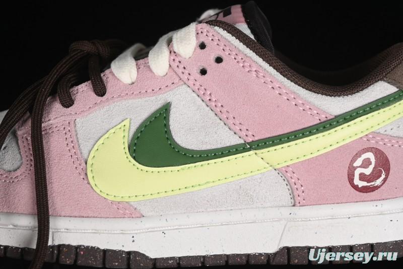 Nike Dunk Low 85 Double Swoosh Series Year of the Snake SB Low-Top Casual Skate Shoes - HV1799-161