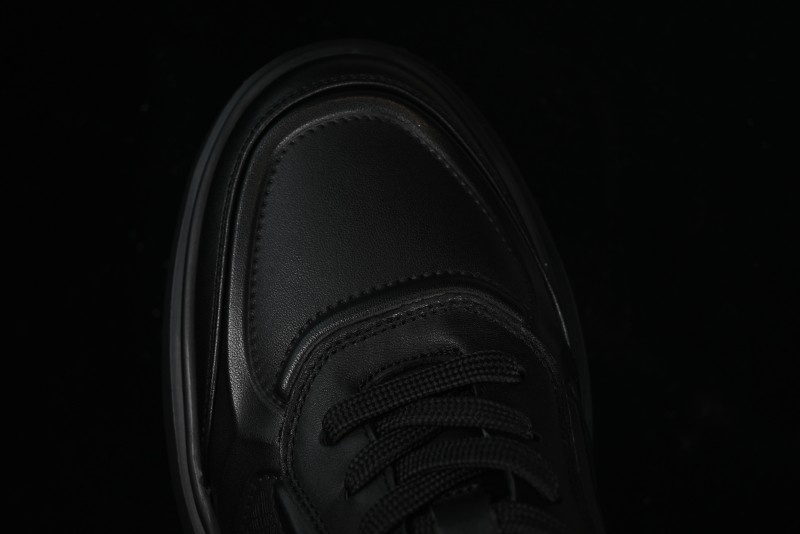 Ecco Street ACE Series Autumn New Retro Fashion Genuine Leather Platform Casual Sneakers - 63336101001