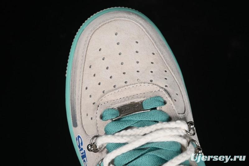 Nike Air Force 1 '07 Low x Stitch Casual Lace-Up Sneakers - DZ1328-222