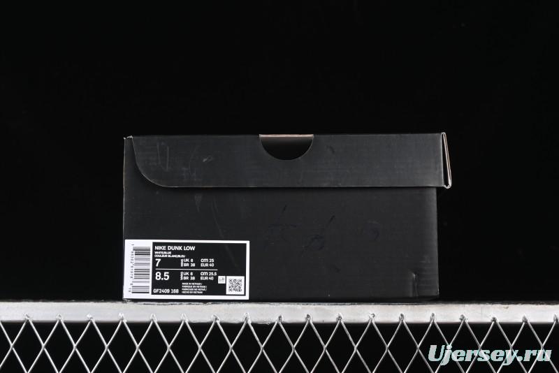 Nike SB Dunk Low Saint Laurent Series - White Grey Blue Swoosh Anniversary High-End Custom Low-Top Casual Sneakers - GF2409-168