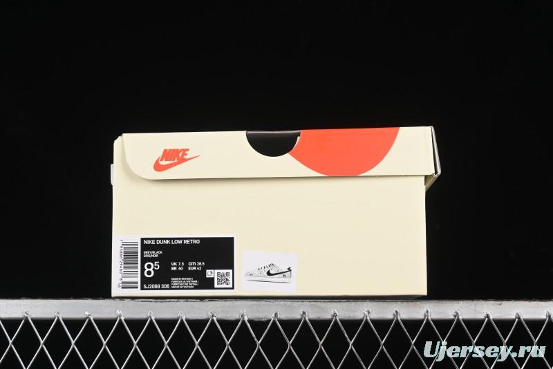 Nike SB Dunk Low Stussy Bandana Black Swoosh Anniversary Custom Low-Top Casual Skate Shoes - SJ2068-306