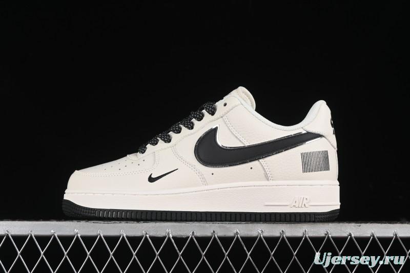 Nike Air Force 1 '07 Low QR Code Black Star Sneakers - CU1836-962