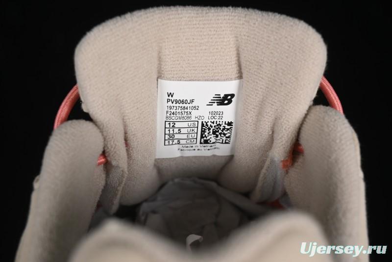 New Balance 9060 Series Kids Hook and Loop Sneakers - PV9060JF