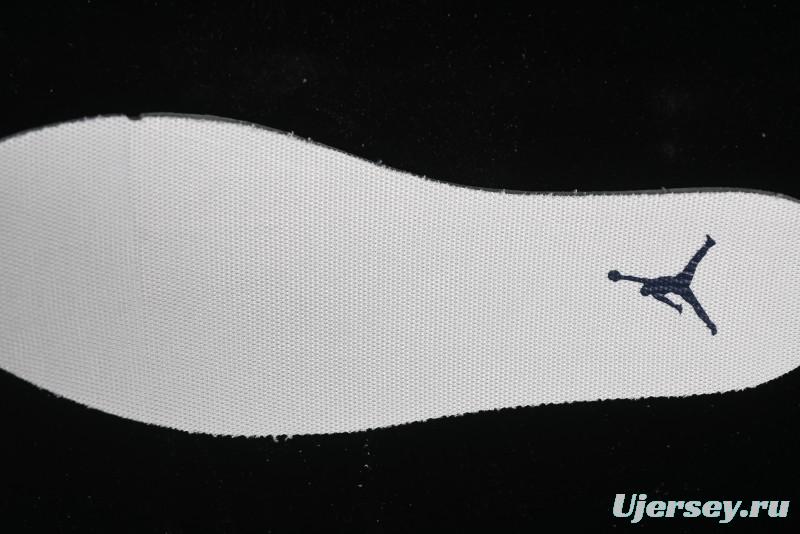 Nike Air Jordan 1 Low Supreme Collaboration - Deep Blue Two-Tone Sole Retro Basketball Shoes - SJ9950-020