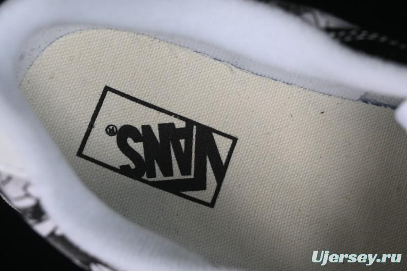 Vans Classics Knu Skool Retro Skate Shoes with Enlarged Toe and Thickened Tongue - VN000CZWBHJ