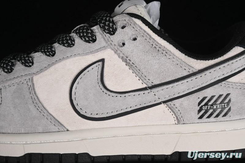 Nike SB Dunk Low OFF-WHITE Collaboration Anniversary Custom Sneakers - DQ1098-521