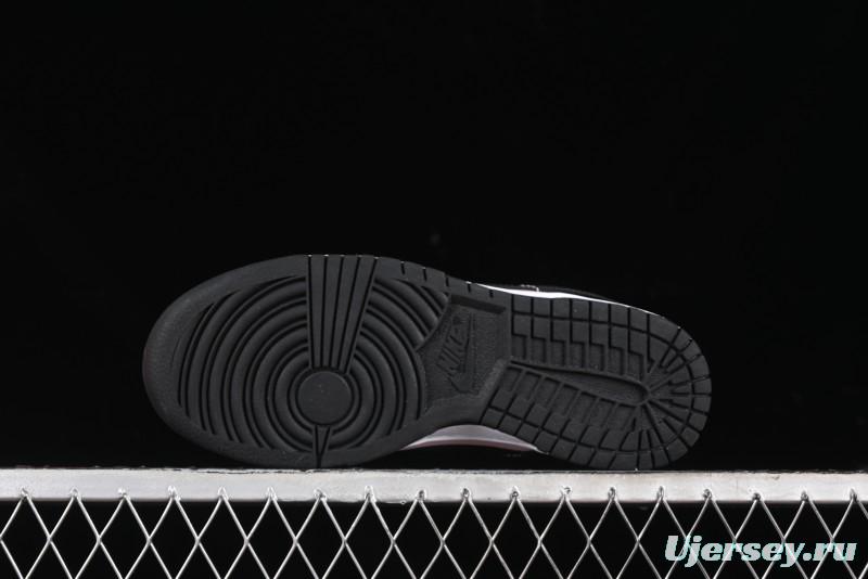 Nike SB Dunk Low Casual Skate Shoes in Black Pink - CW1590-100