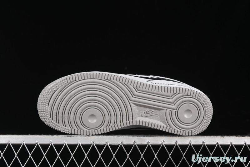 Nike Air Force 1 '07 Low "Venom Ⅱ" Marvel Series Casual Sneakers - CW6718-777