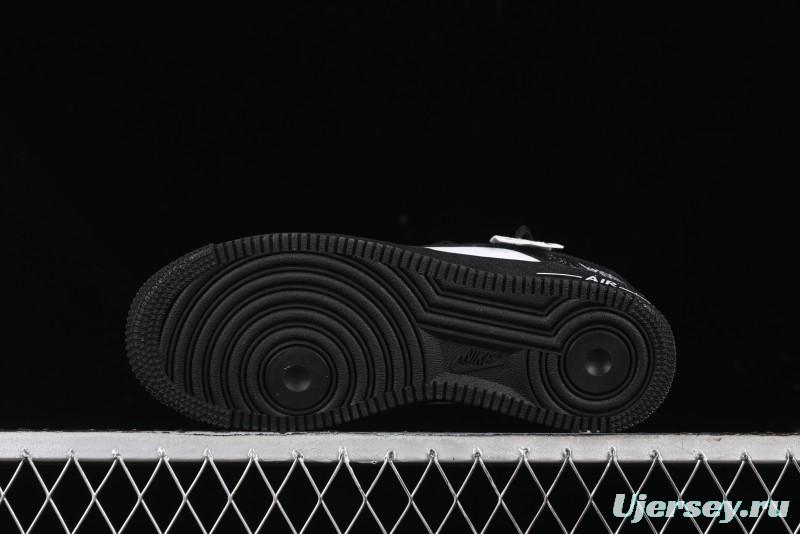 Nike Air Force 1 '07 Low Retro Street Spray White Peach Bubble Casual Sneakers - ZH0316-038