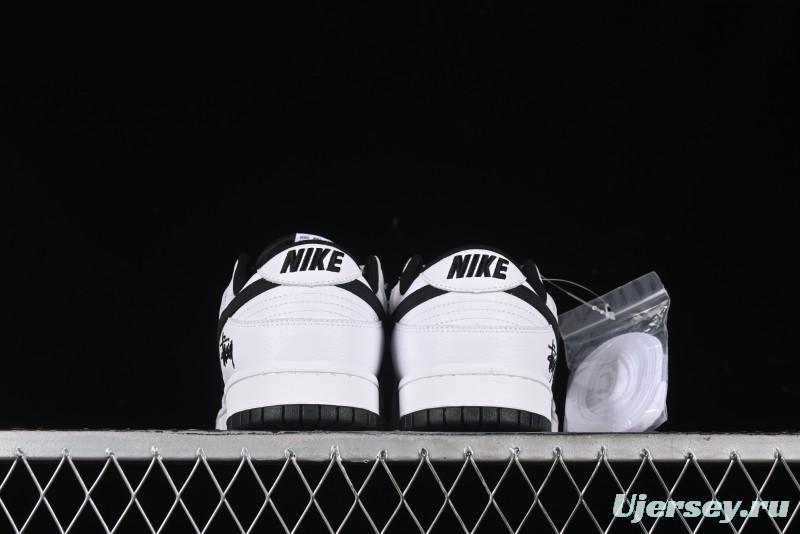 Nike SB Dunk Low Stussy Anniversary Custom Low-Top Casual Skate Shoes - NK3638-045