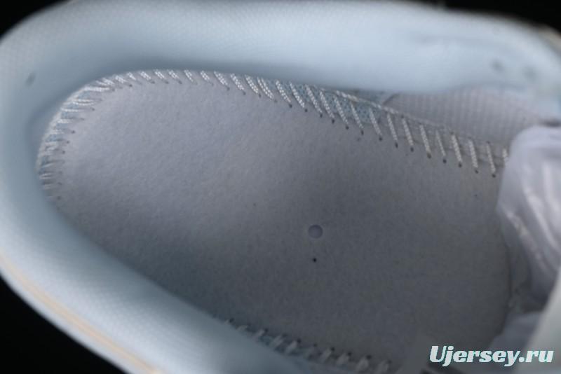 Nike SB Dunk Low Stussy Collaboration - Double Swoosh Ice Blue Anniversary Custom Low-Top Casual Skate Shoes - XX2026-101