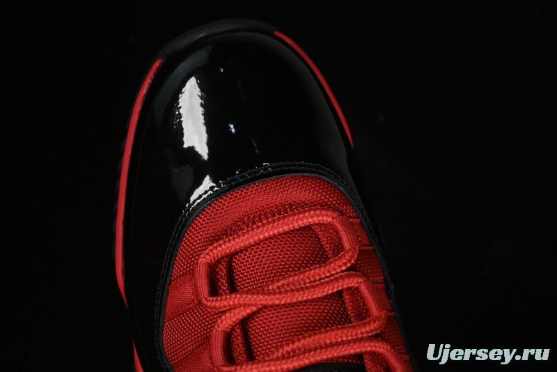 Nike Air Jordan 11 Retro High Top Basketball Shoes in Black/Red - CT8012-600