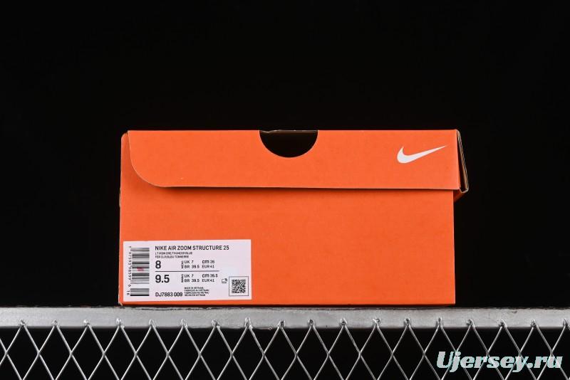 Nike Air Zoom Structure 25 Cushioned Anti-Slip Comfort Running Shoes - DJ7883-009