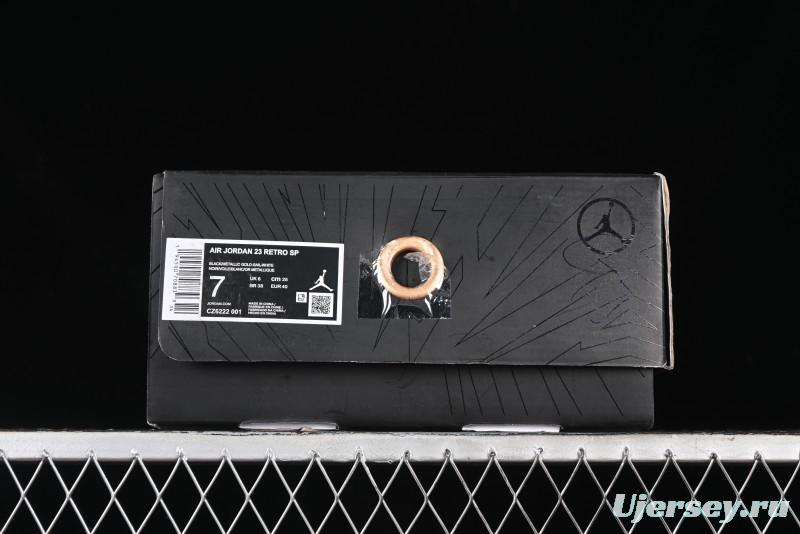 Nike Air Jordan 23 AJ23 Mid Retro Casual Basketball Shoes with Visible Air Cushion - CZ6222-001