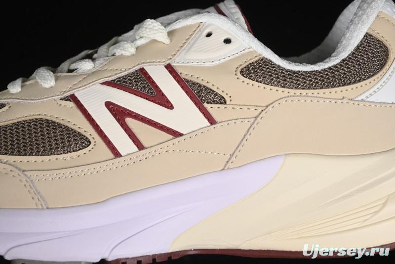 New Balance 990 Series Premium Retro Running Shoes with Carbon Fiber Midsole - U990LO6