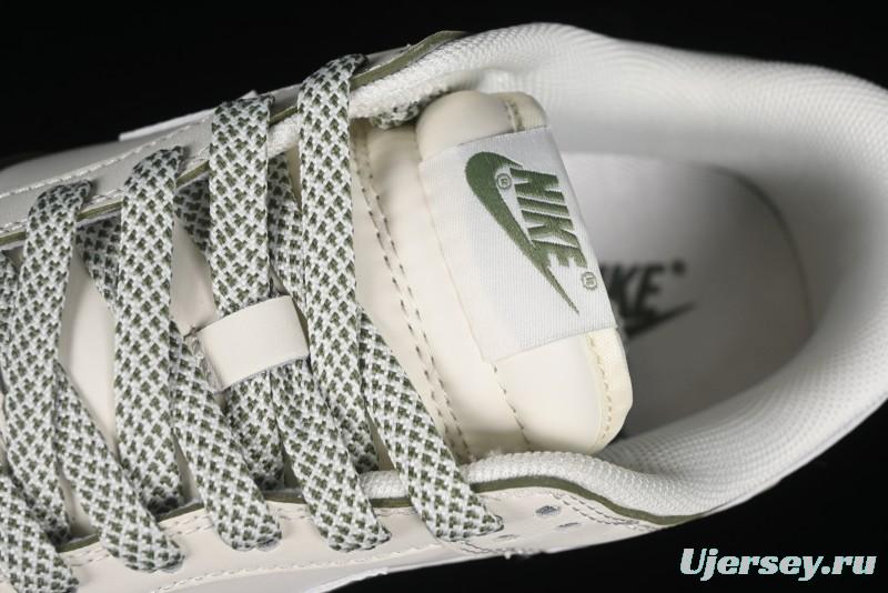 Nike SB Dunk Low Supreme The North Face Collaboration - Beige Green Reflective Swoosh Anniversary Custom Edition Low-Top Casual Skate Shoes - XX2025-638