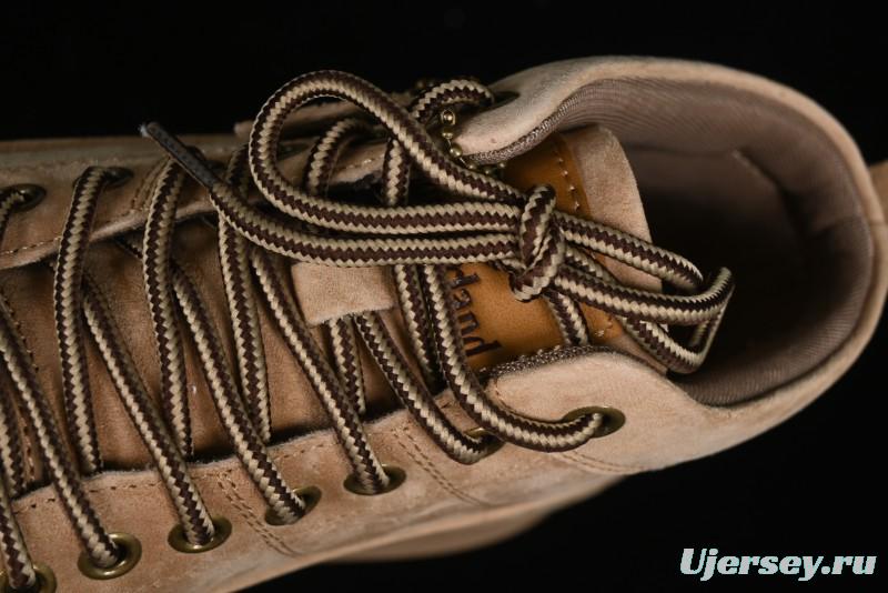 Timberland Outdoor Mid-Top Casual Martin Boots with Premium Suede Leather - TB10072SAND