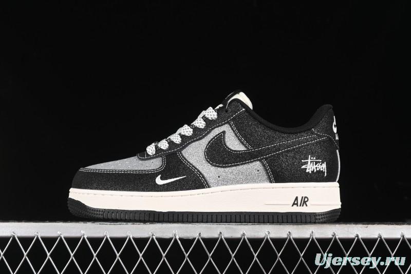 Nike Air Force 1 '07 Low Stussy Collaboration - Starry Sky Low-Top Casual Sneakers - XZ1968-518